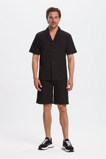 KOALA SYDNEY  Pleated Short Sleeve Shirt