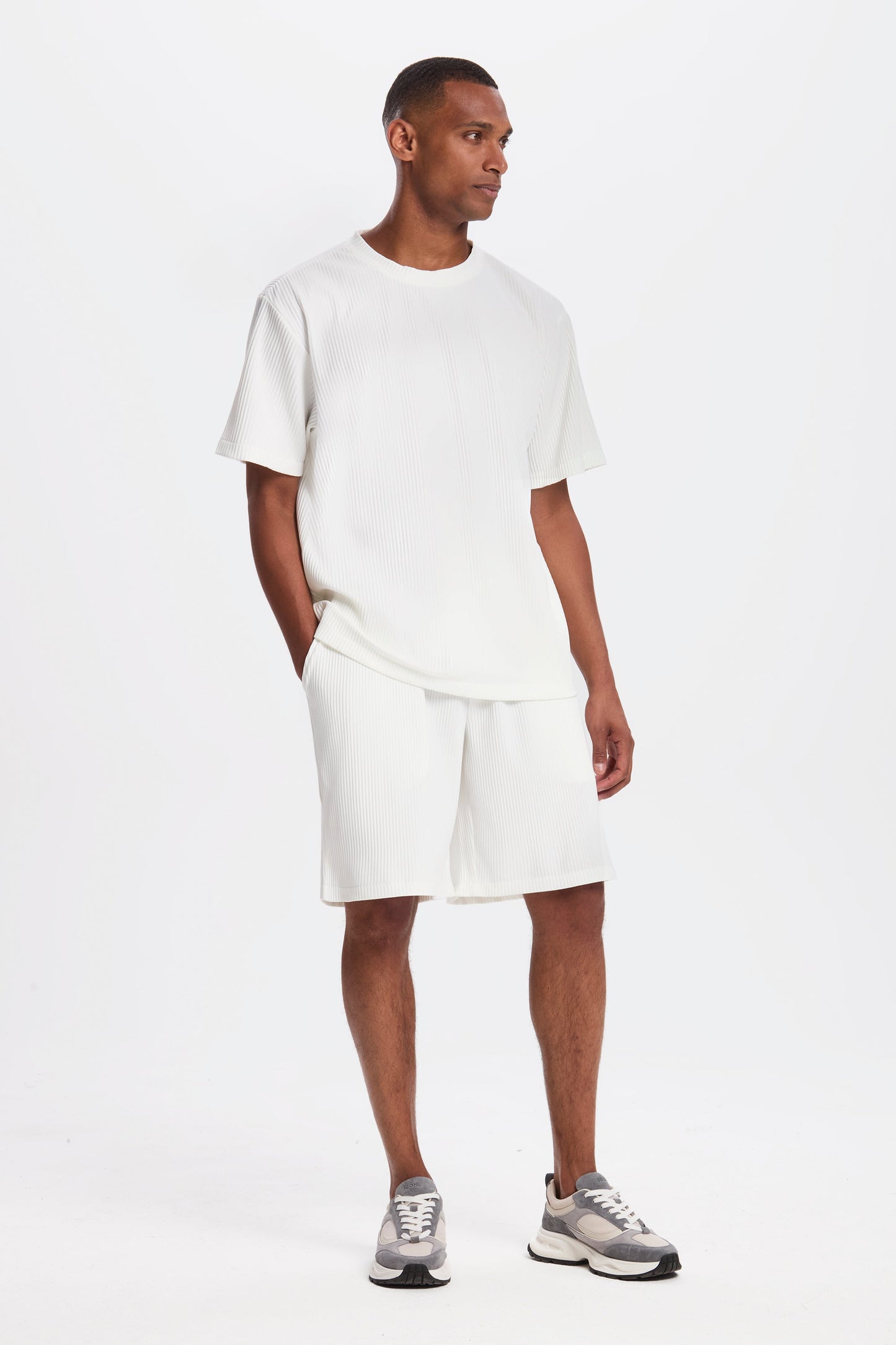 THE PLEATED SHORTS