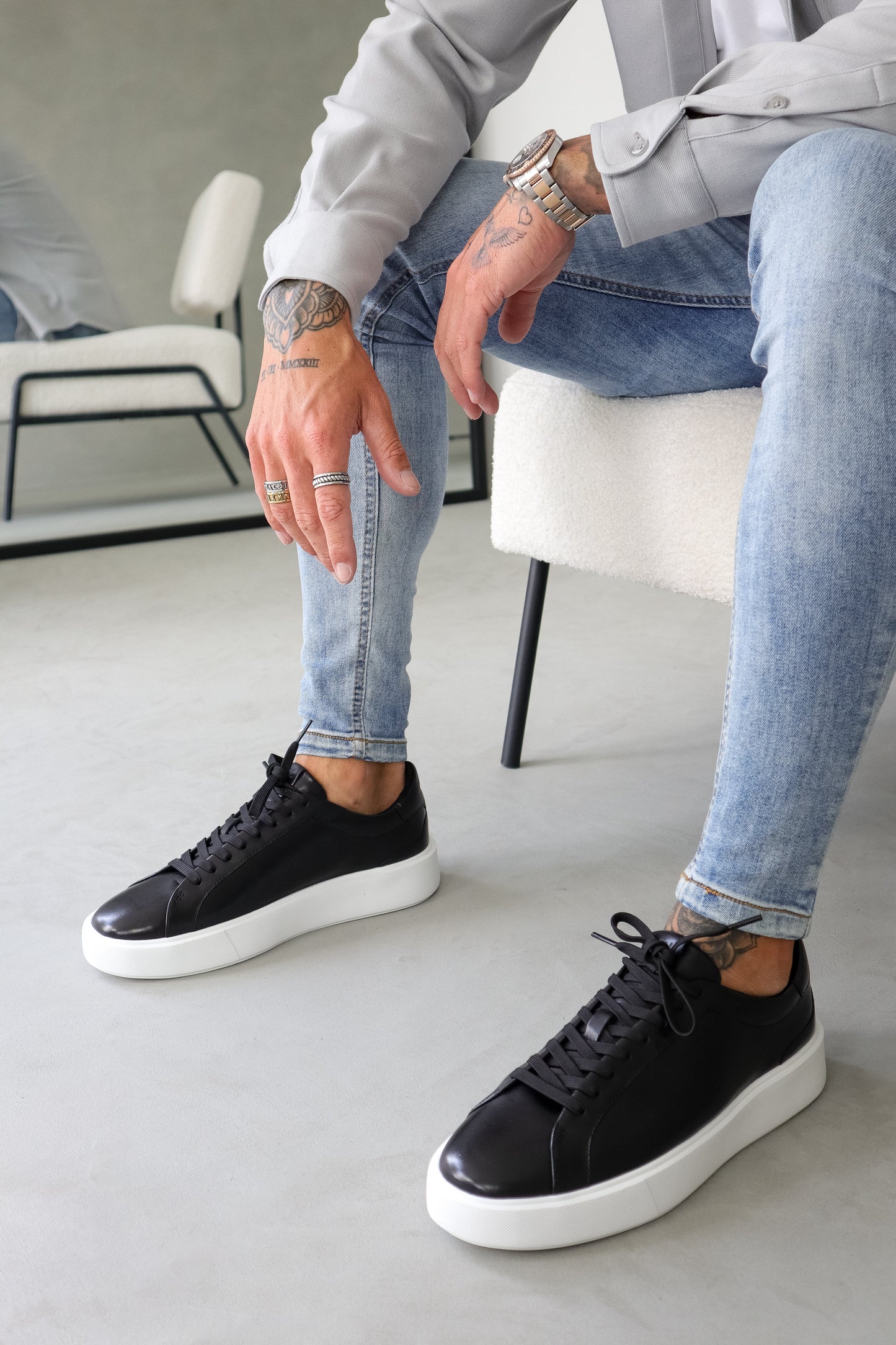 Timeless Leather Sneakers