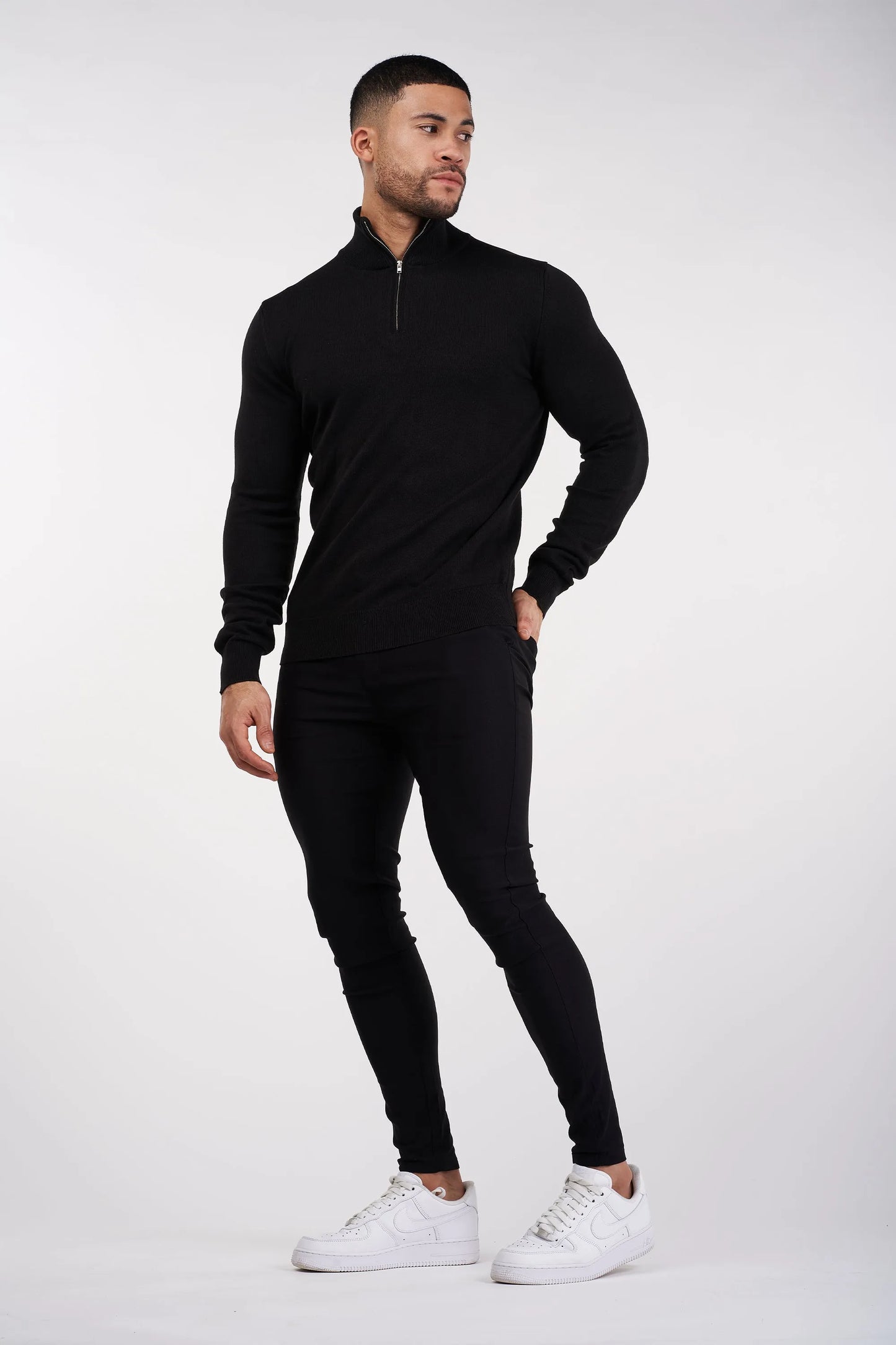 Santoni Half-Zip Sweater