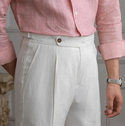 Men’s Linen Casual Trousers