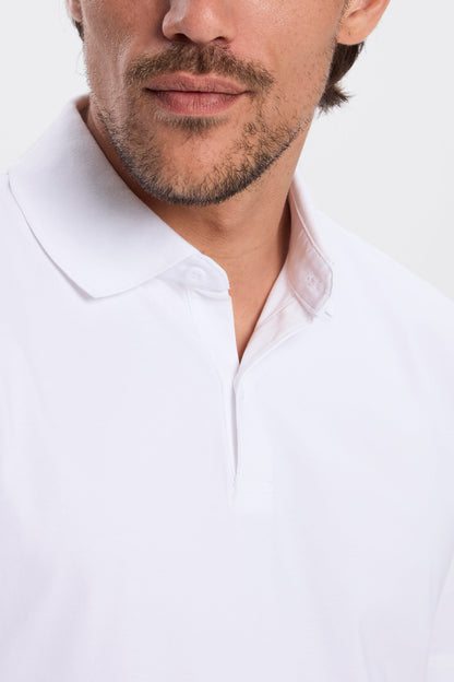 Classic Button-Up Polo