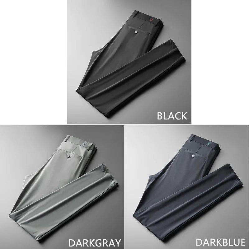 Ice Silk Men’s Casual Pants