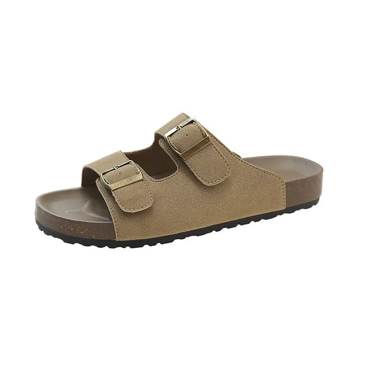  Women’s Flat Cork Sandals