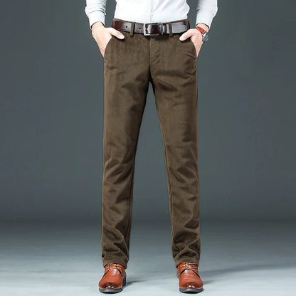Autumn-Winter Men’s Straight Corduroy Jeans