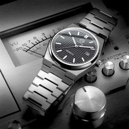 Men's Luxury Sports Watch Waterproof Quartz Timepiece for Casual & Athletic Style