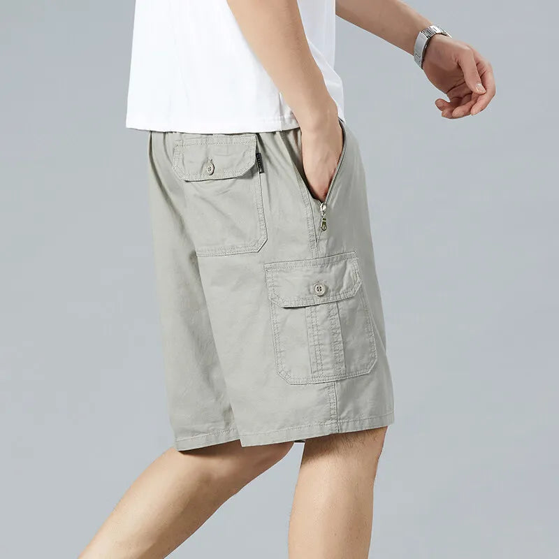Men’s Quick-Dry Cotton Shorts