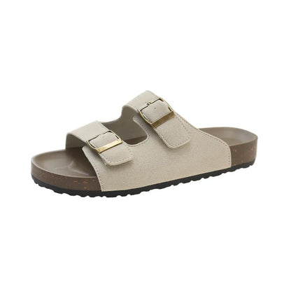  Women’s Flat Cork Sandals