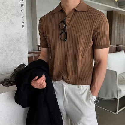 Casual Loose-Fit Polo Shirt