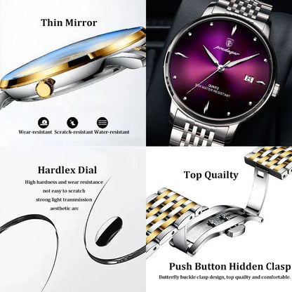 POEDAGAR Men’s Luxury Watch