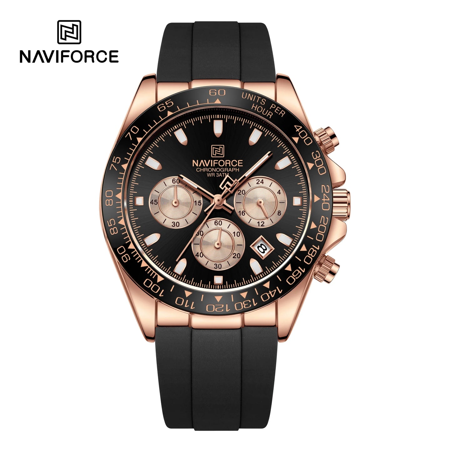 NAVIFORCE Luxury Men’s Quartz Sport Watch