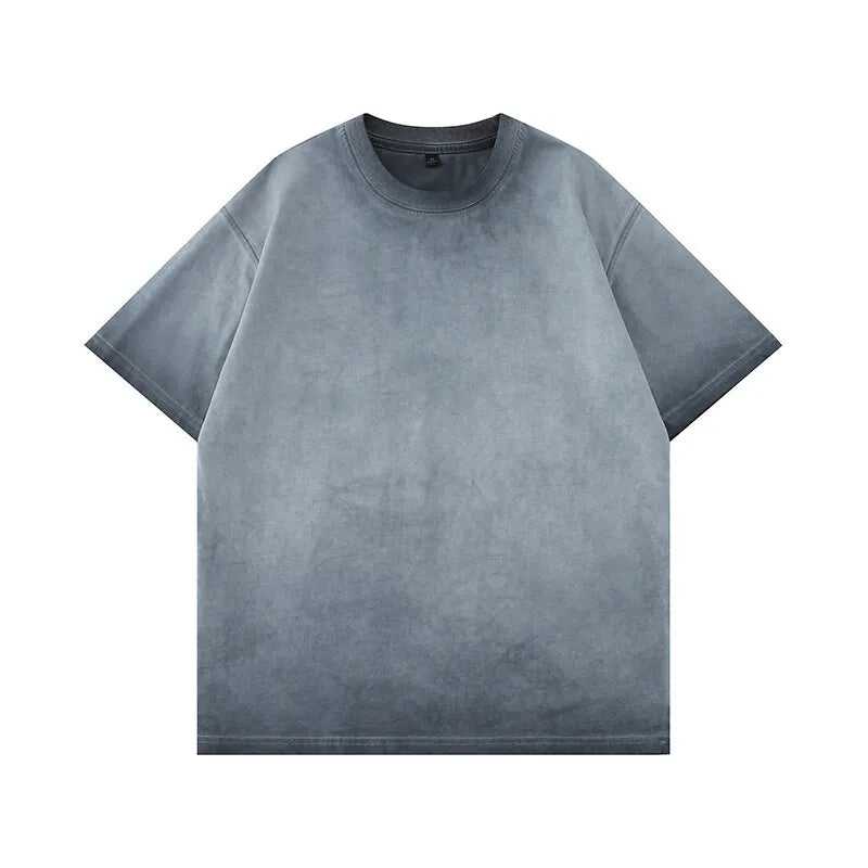 2025 Men's Oversized Gradient Vintage Tee