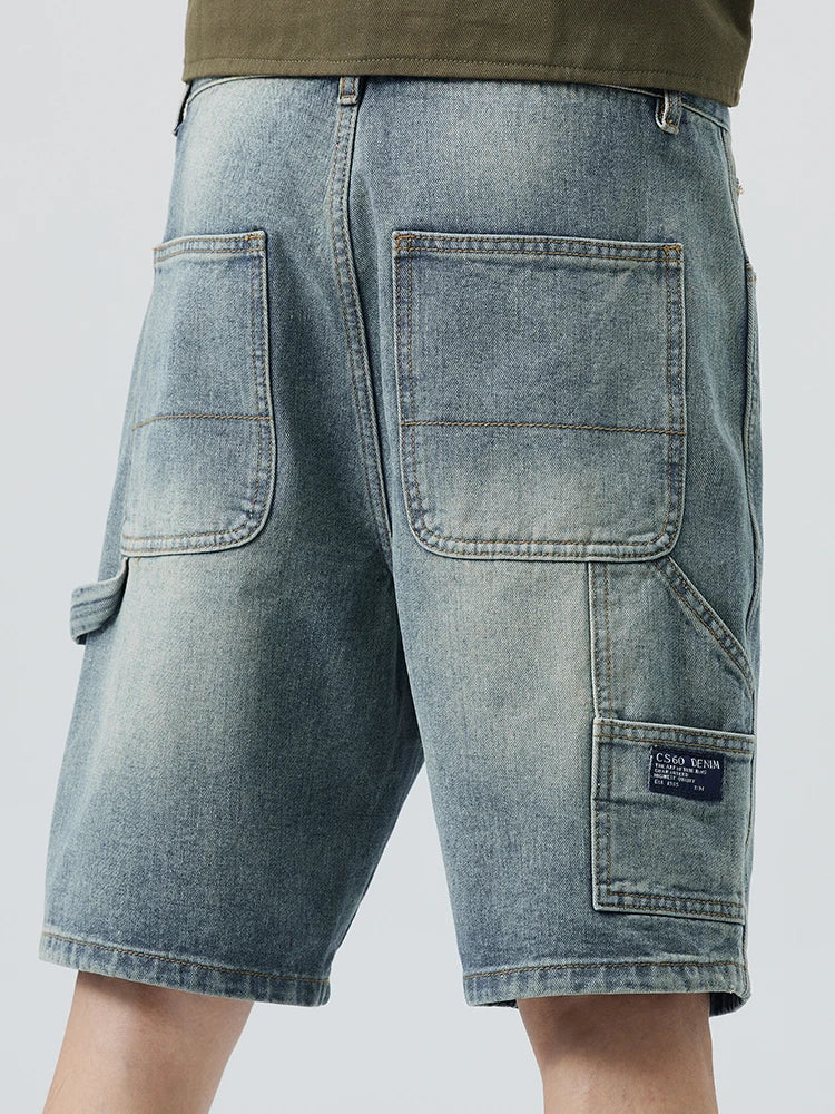 Men’s Summer Streetwear Denim Shorts