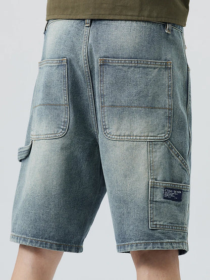 Men’s Summer Streetwear Denim Shorts