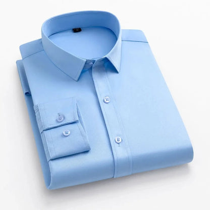 KOALA SYDNEY  Koala Sydney Men's Slim Fit Long Sleeve Shirt – Business Casual & Elegant