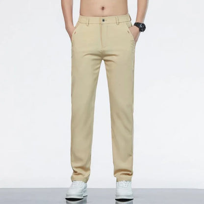 Men's Slim Fit Business Stretch Trousers