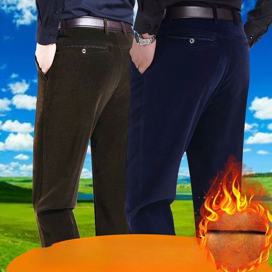 Men's Autumn & Winter Velvet Corduroy Pants