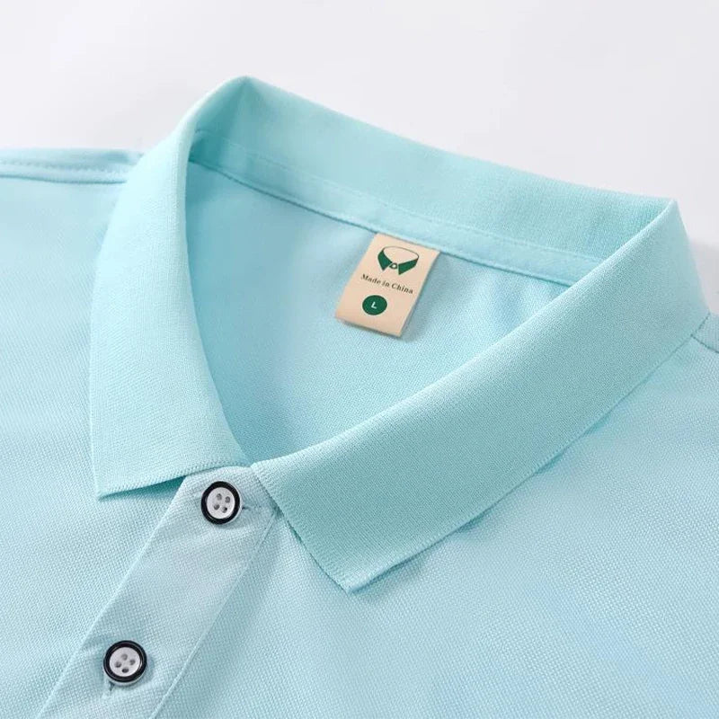 High-Quality Men’s Collared T-Shirt