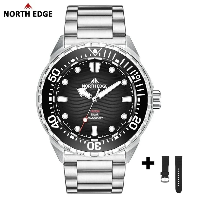 NORTH EDGE TRITON Solar Diving Watch