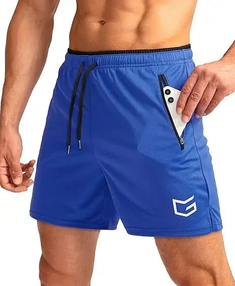 Men’s Quick-Dry Swim Shorts – Breathable Solid Beach & Gym Wear