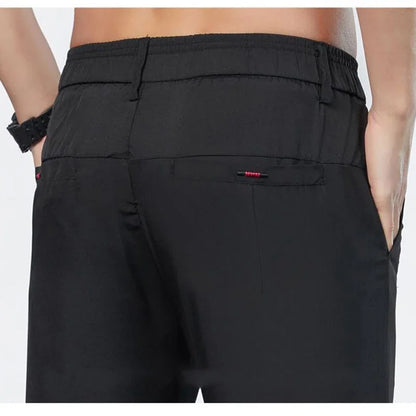 Men's Slim Fit Business Stretch Trousers