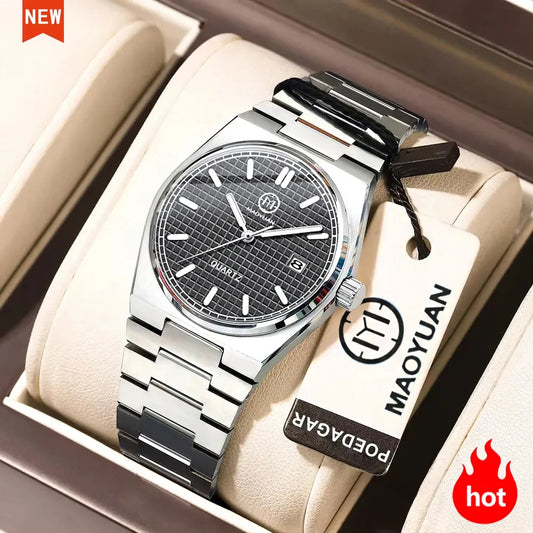 Men's Luxury Sports Watch Waterproof Quartz Timepiece for Casual & Athletic Style