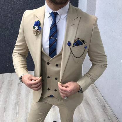 Classic Slim Fit Men’s Wedding Suit