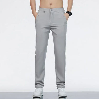 Men's Slim Fit Business Stretch Trousers