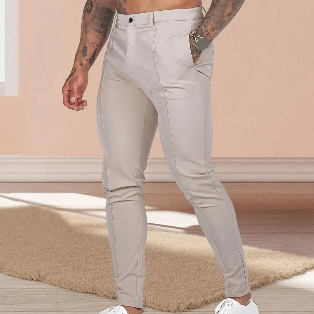 Koala Sydney Men's Slim Fit Adjustable Waist Trousers