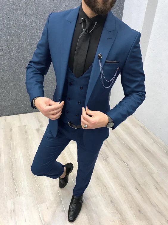 Classic Slim Fit Men’s Wedding Suit