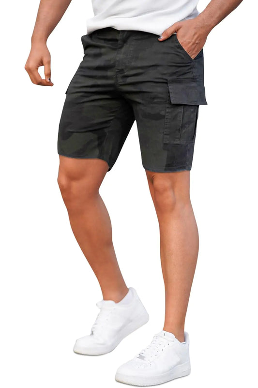 Men’s Slim Fit Plaid Shorts