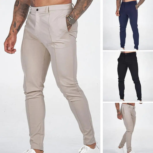 KOALA SYDNEY  Koala Sydney Men's Slim Fit Adjustable Waist Trousers