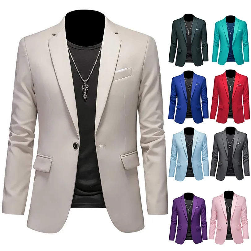 High-End Boutique Men's Blazer