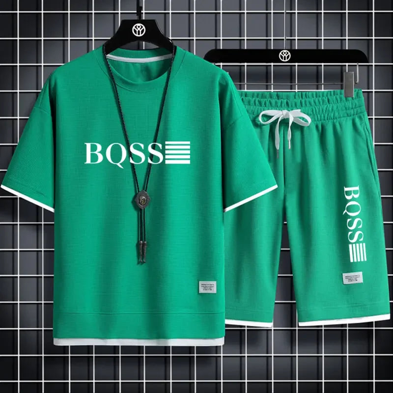 Men’s 2-Piece T-Shirt & Shorts Set