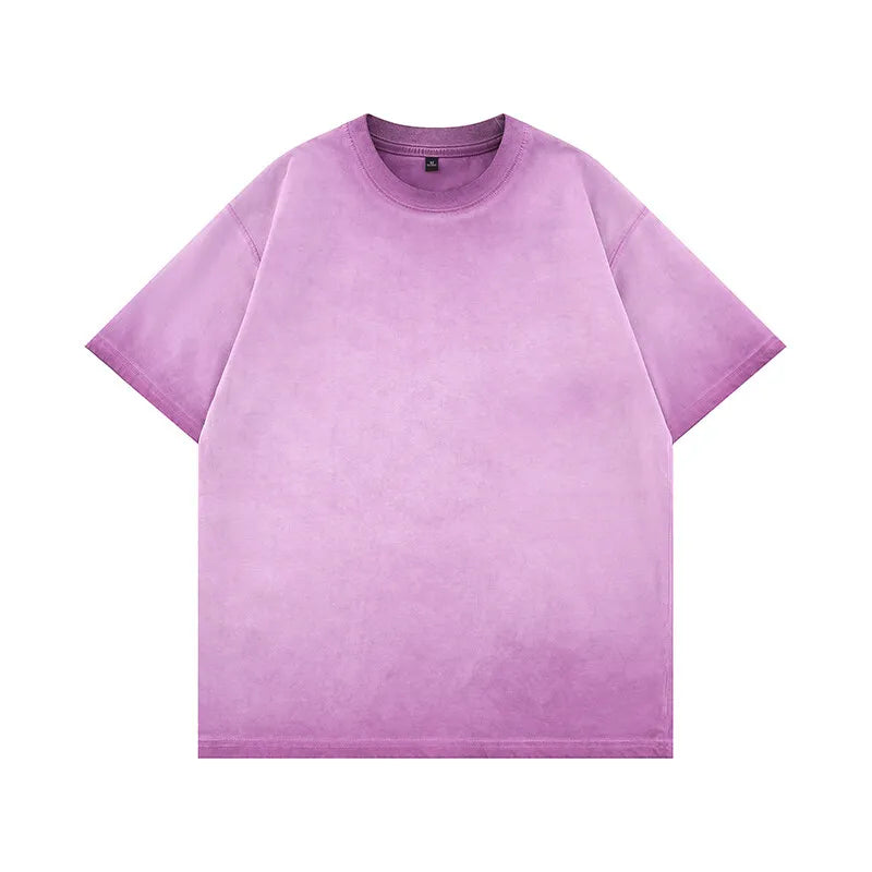2025 Men's Oversized Gradient Vintage Tee