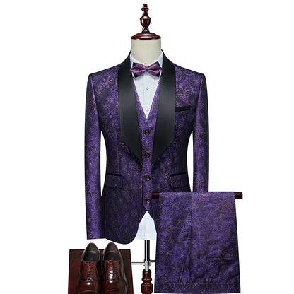 Men's Formal 3-Piece Suit Wedding & Evening Outfit
