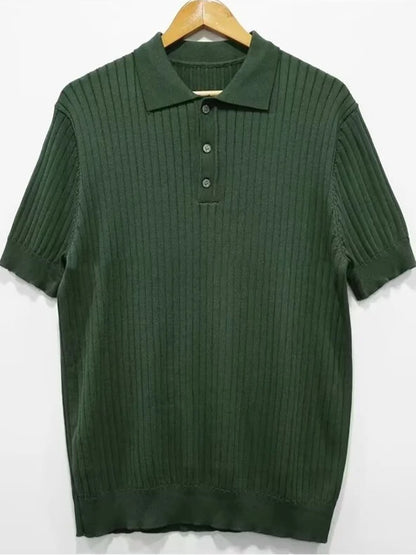 Casual Loose-Fit Polo Shirt
