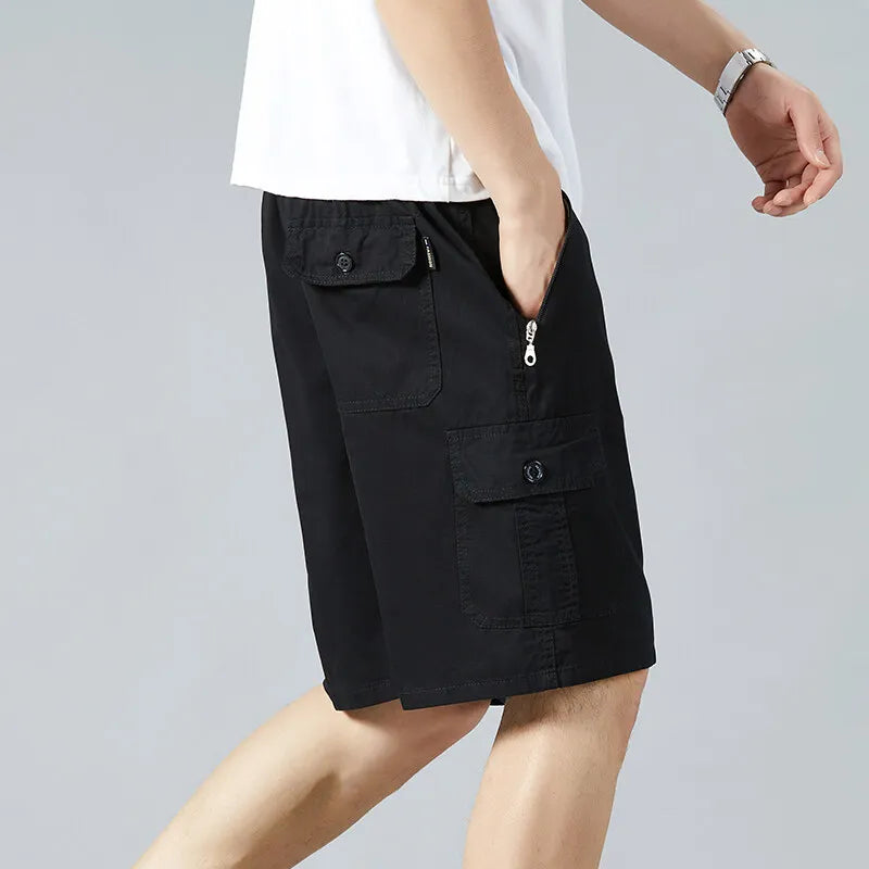 Men’s Quick-Dry Cotton Shorts