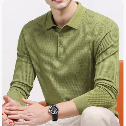 KOALA SYDNEY  Versatile Men's Wool Blend Knit Sweater