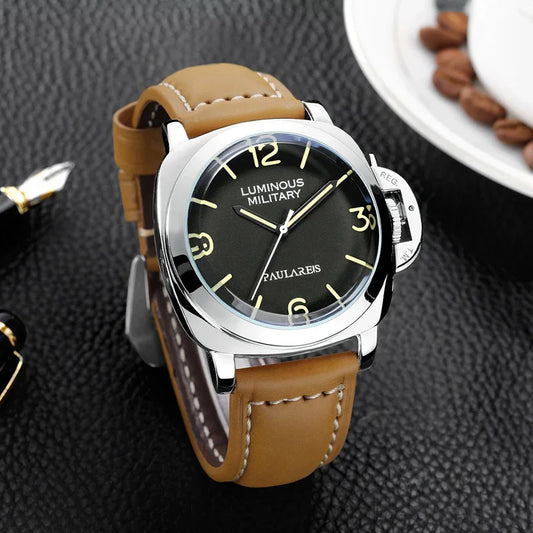 Luxury Military-Inspired Automatic Men's Watch