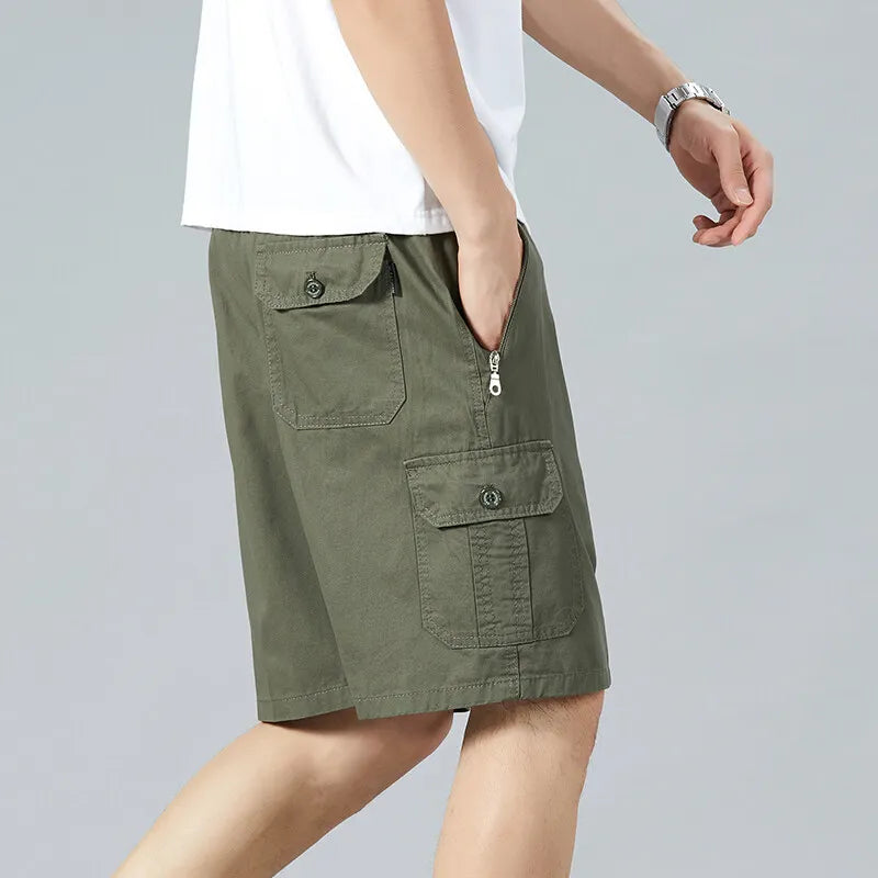 Men’s Quick-Dry Cotton Shorts