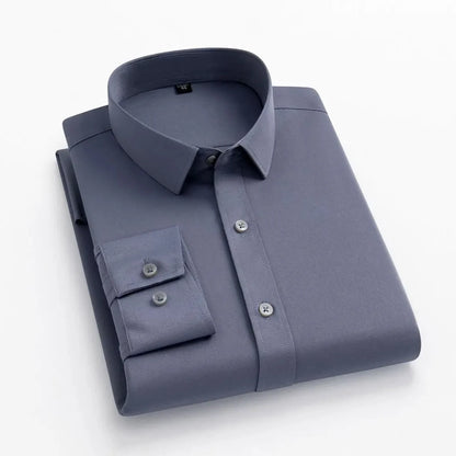 KOALA SYDNEY  Koala Sydney Men's Slim Fit Long Sleeve Shirt – Business Casual & Elegant