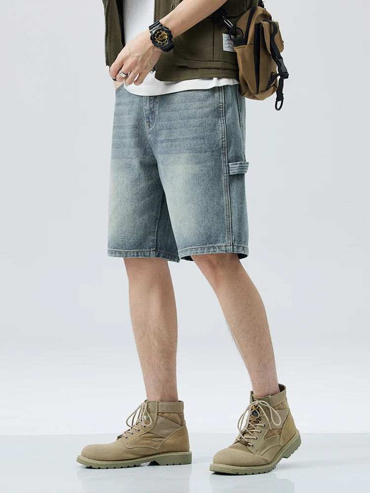 Men’s Summer Streetwear Denim Shorts