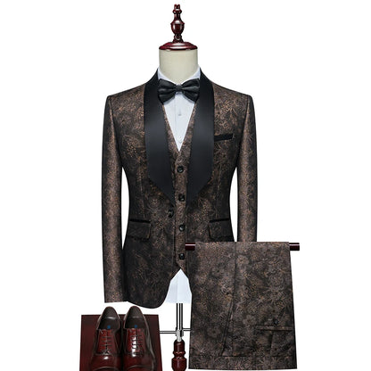 Men's Formal 3-Piece Suit Wedding & Evening Outfit