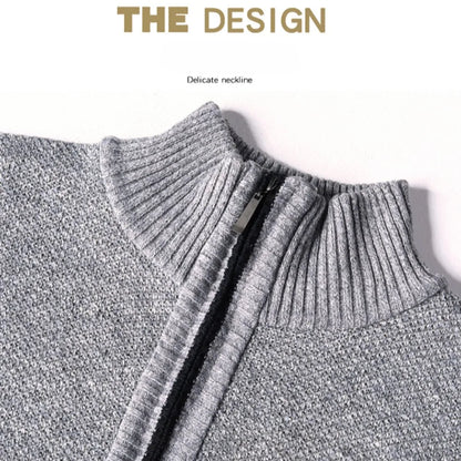 KOALA SYDNEY  Koala Sydney Men's Half-Turtleneck Zip-Up Sweater