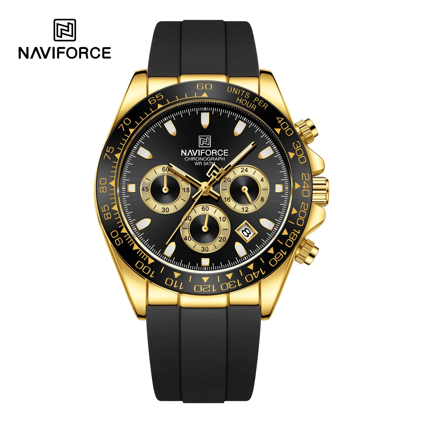NAVIFORCE Luxury Men’s Quartz Sport Watch
