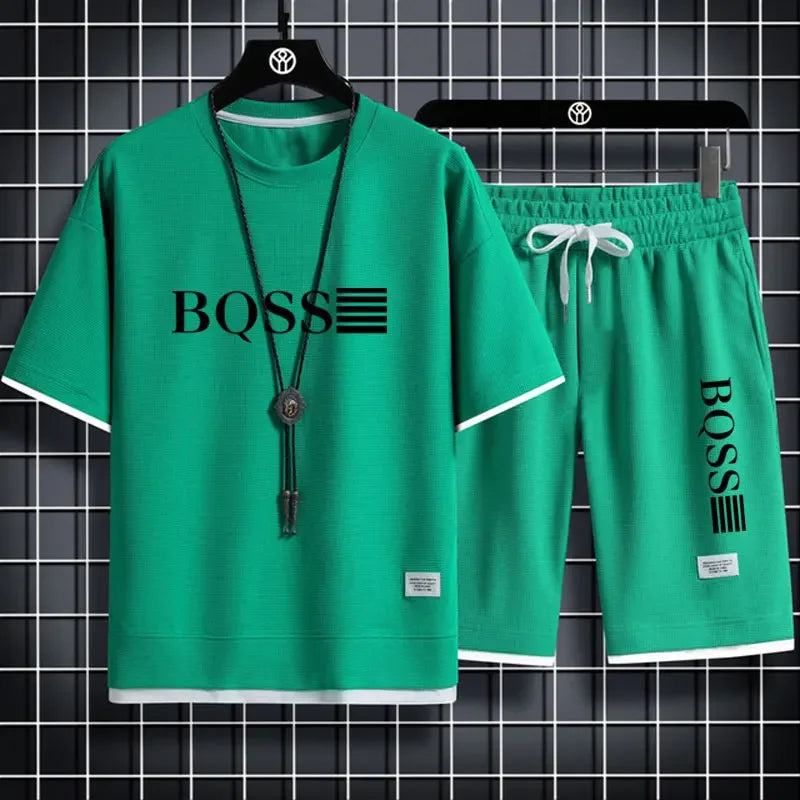 Men’s 2-Piece T-Shirt & Shorts Set