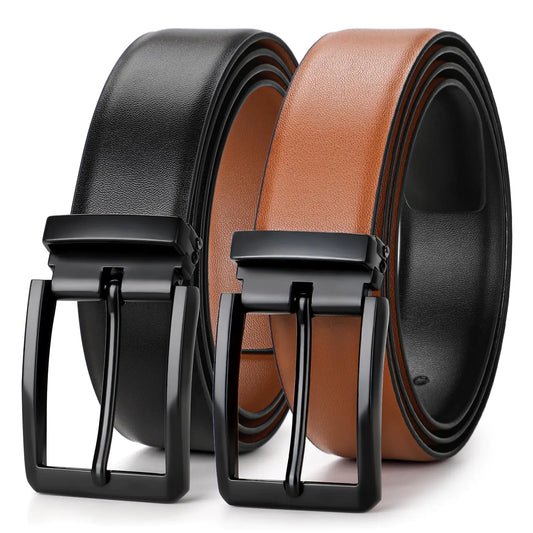 BELTROAD Men’s Reversible Leather Belt
