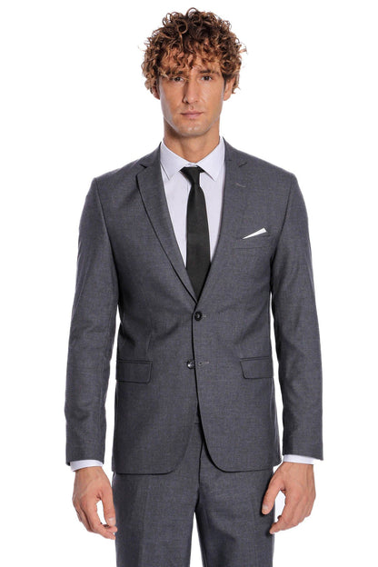 KOALA SYDNEY  2 Buttons 2 Piece Grey Men Suit -