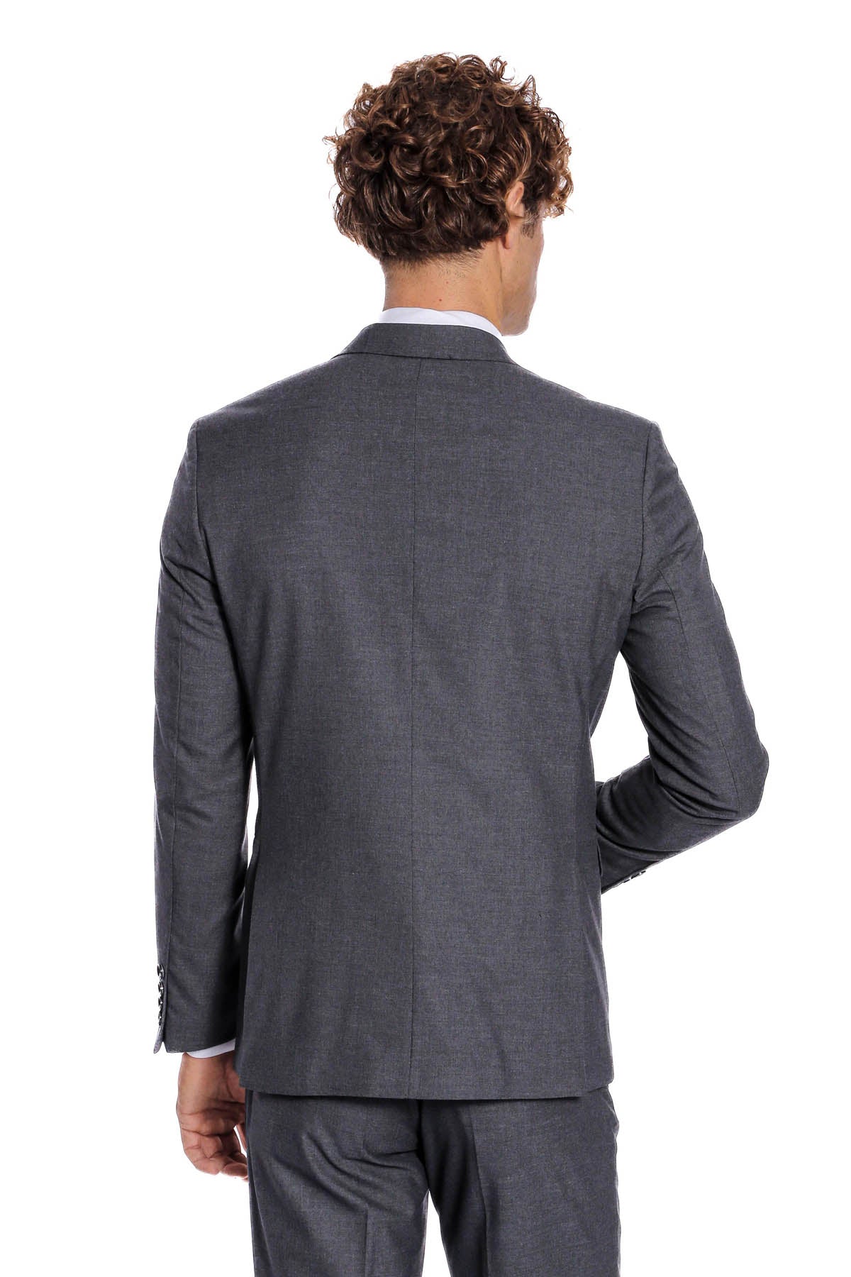 KOALA SYDNEY  2 Buttons 2 Piece Grey Men Suit -